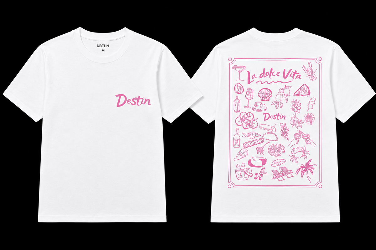T-shirt dolce vita rose
