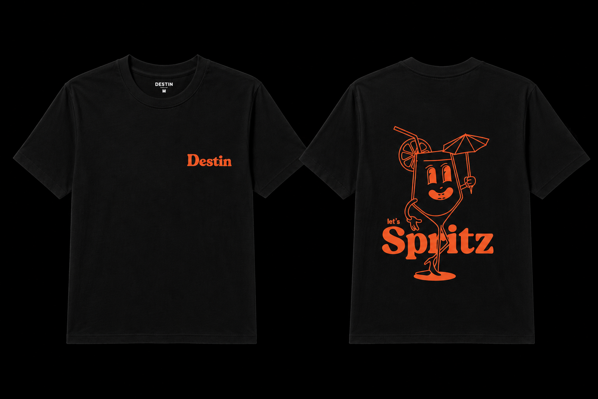 T-shirt spritz orange