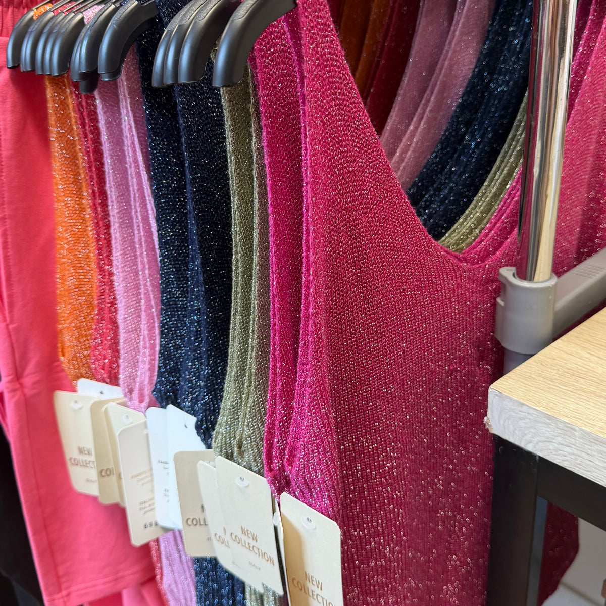 Top paillettes