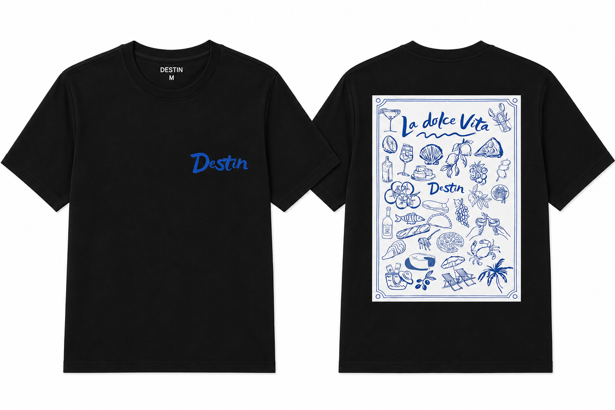 T-shirt dolce vita bleu