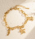 Bracelet océan acier inoxydable