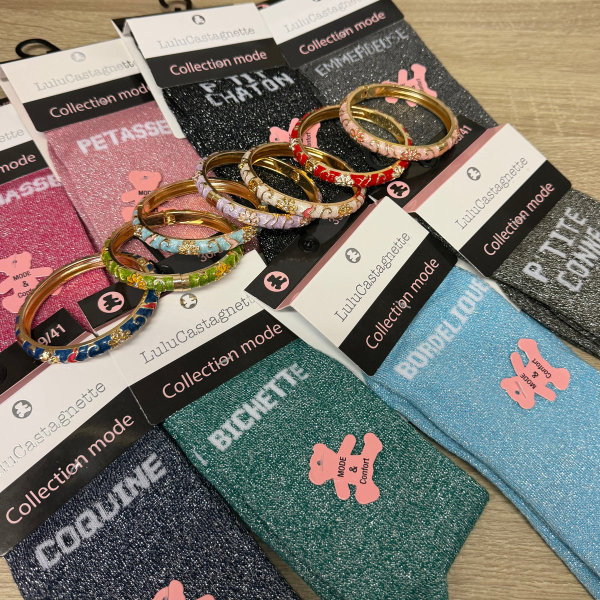 Pochette mystère chaussettes et bracelet