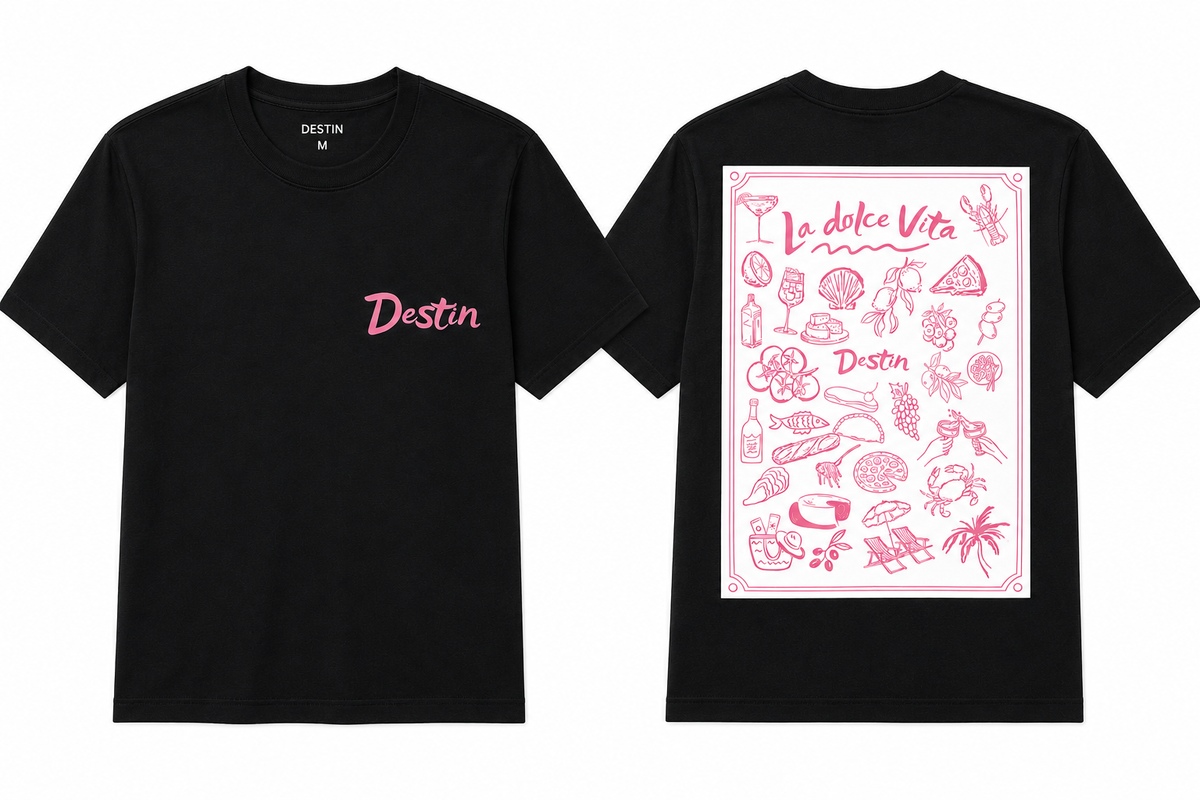 T-shirt dolce vita rose